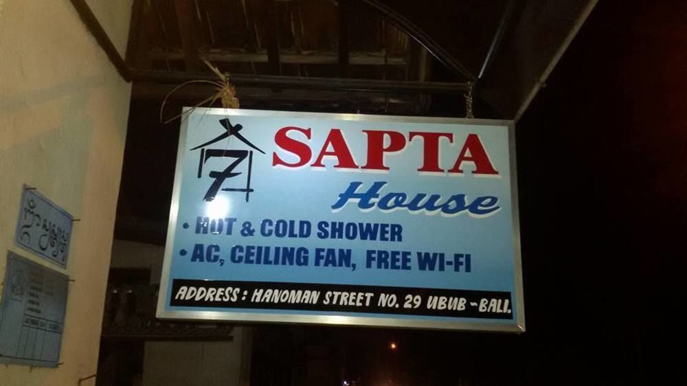 Sapta House Ubud Eksteriør billede